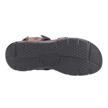 Load image into Gallery viewer, Carter Standard Fit Men&#39;s Leather With Double Touch Fastening Sport Style Sandal
