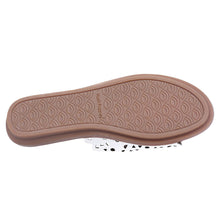 Load image into Gallery viewer, Bryony Standard Fit Women&#39;s Cut Out Leather Slip On Sandal
