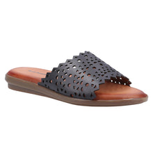 Load image into Gallery viewer, Bryony Standard Fit Women&#39;s Cut Out Leather Slip On Sandal
