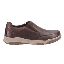 Load image into Gallery viewer, Fletcher Wide Fit Men&#39;s Leather Slip On Shoe
