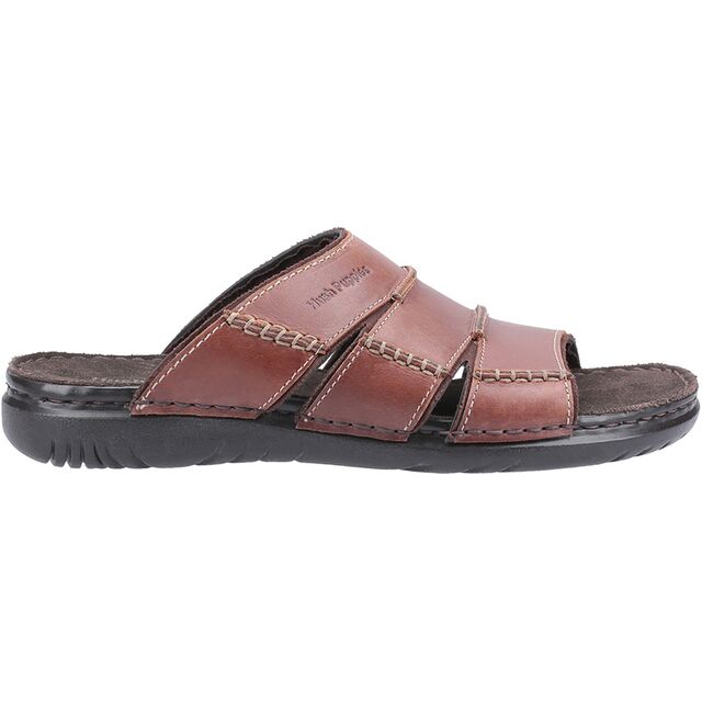 Cameron Standard Fit Men's Leather Slip On Sandal
