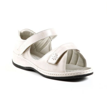 Load image into Gallery viewer, Coral - Extra Wide Fit Women&#39;s Leather Strappy Sandal
