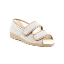 Load image into Gallery viewer, Dora - Women&#39;s Extra Wide Lightweight Flat Open Toed Shoe
