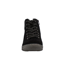 Load image into Gallery viewer, Ella Wide Fit Women&#39;s Suede Lace Up Flat Ankle Boot
