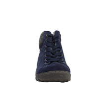 Load image into Gallery viewer, Ella Wide Fit Women&#39;s Suede Lace Up Flat Ankle Boot
