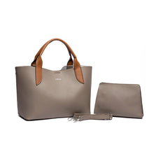 Load image into Gallery viewer, Raffaella Faux Leather Tote Bag
