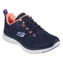 Load image into Gallery viewer, Flex Appeal 4.0 Elegant Ways Wide Fit Women&#39;s Synthetic / Mesh Mix Lace Up Trainer
