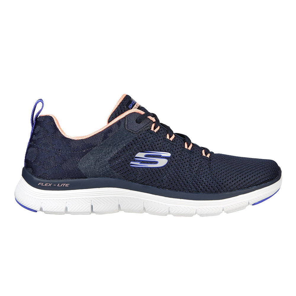 Flex Appeal 4.0 Elegant Ways Wide Fit Women's Synthetic / Mesh Mix Lace Up Trainer