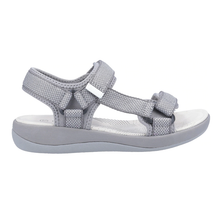 Load image into Gallery viewer, Sara Wide Fit Women&#39;s Velcro Adjustable Strap Textile Sport Style Sandal
