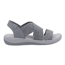 Load image into Gallery viewer, Sophia Standard to Wide Fit Women&#39;s Elasticated Cross Strap Flat Sport Style Sandal

