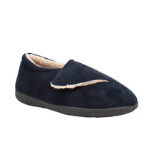 Load image into Gallery viewer, Georgina Wide Fit Women&#39;s Velcro Fastening Slipper
