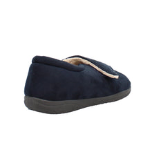 Load image into Gallery viewer, Georgina Wide Fit Women&#39;s Velcro Fastening Slipper
