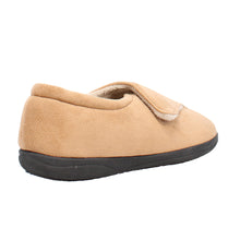 Load image into Gallery viewer, Georgina Wide Fit Women&#39;s Velcro Fastening Slipper
