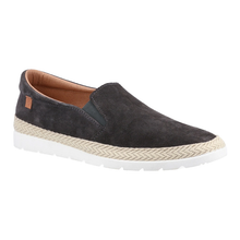 Load image into Gallery viewer, Owen Standard Fit Men&#39;s Suede Espadrille Flat Slip On Shoe
