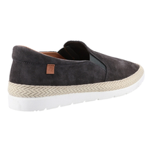 Load image into Gallery viewer, Owen Standard Fit Men&#39;s Suede Espadrille Flat Slip On Shoe

