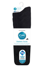 Load image into Gallery viewer, Women&#39;s Iomi 3 Pack Footnurse Cushioned Foot Diabetic Socks
