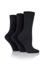Load image into Gallery viewer, Women&#39;s Iomi 3 Pack Footnurse Gentle Grip Diabetic Socks

