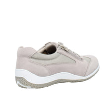 Load image into Gallery viewer, Jaycee Standard Fit Women&#39;s Suede Lace Up &amp; Zip Fastening Flat Sport Style Shoe
