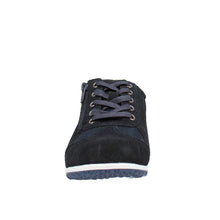 Load image into Gallery viewer, Jaycee Standard Fit Women&#39;s Suede Lace Up &amp; Zip Fastening Flat Sport Style Shoe

