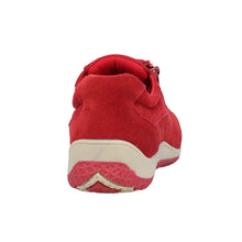 Load image into Gallery viewer, Jaycee Standard Fit Women&#39;s Suede Lace Up &amp; Zip Fastening Flat Sport Style Shoe

