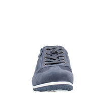 Load image into Gallery viewer, Jaycee Standard Fit Women&#39;s Suede Lace Up &amp; Zip Fastening Flat Sport Style Shoe
