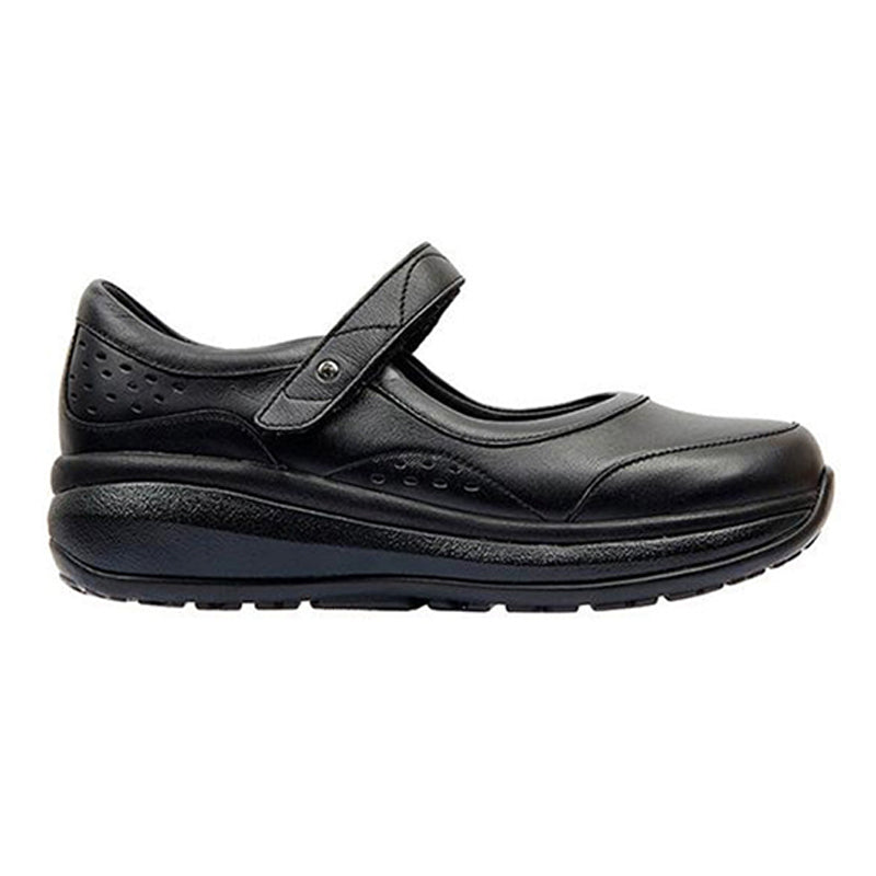Jane Standard Fit Women's Soft Style Adjustable Velcro Fastening Leather Shoe