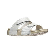 Load image into Gallery viewer, Vienna J Standard Fit Women&#39;s Double Adjustable Velcro Fastening Slip On Sandal
