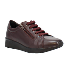 Load image into Gallery viewer, Joyce Wide Fit Women&#39;s Leather Lace Up Shoe
