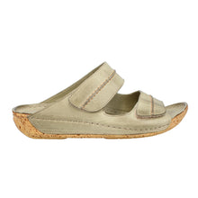 Load image into Gallery viewer, Tynan Wide Fit Women&#39;s Adjustable Double Strap Fastening Slip On Sandal

