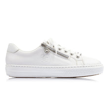 Load image into Gallery viewer, Yennefer Standard Fit Women&#39;s Lace &amp; Zip Fastening Sneaker
