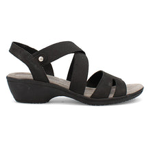 Load image into Gallery viewer, Linzi Standard Fit Women&#39;s Elasticated Combi Strappy Mid Heel Sandal
