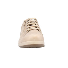 Load image into Gallery viewer, Marge 23 Extra Wide Women&#39;s Leather Lace &amp; Zip Fastening Flat Shoe
