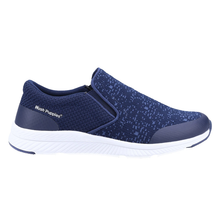 Load image into Gallery viewer, Robbie Wide Fit Men&#39;s Mix Knit Slip On Sport Style Shoe
