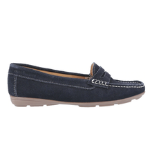 Load image into Gallery viewer, Margot Standard Fit Women&#39;s Suede Flat Loafer
