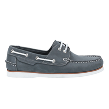 Load image into Gallery viewer, Hattie Standard Fit Women&#39;s Colour Block Leather Lace Up Boat Shoe

