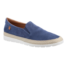 Load image into Gallery viewer, Owen Standard Fit Men&#39;s Suede Espadrille Flat Slip On Shoe

