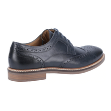 Load image into Gallery viewer, Bryson Standard Fit Men&#39;s Leather Brogue Lace Up Shoe
