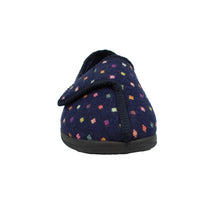 Load image into Gallery viewer, Elsa-s Standard Fit Women&#39;s Soft Touch Velcro Fastening Slipper
