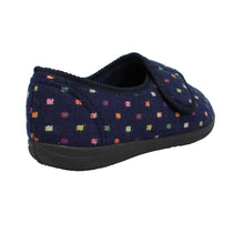 Load image into Gallery viewer, Elsa-s Standard Fit Women&#39;s Soft Touch Velcro Fastening Slipper
