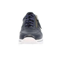 Load image into Gallery viewer, Sabine Standard Fit Women&#39;s Lace &amp; Zip Fastening Deep Sole Leather Sport Style Shoe

