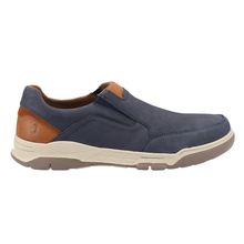 Load image into Gallery viewer, Fletcher Wide Fit Men&#39;s Leather Slip On Shoe
