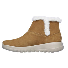 Load image into Gallery viewer, On the GO Joy Bundle Up Wide Fit Women&#39;s Suede With Fur Trim Pull On Ankle Boot

