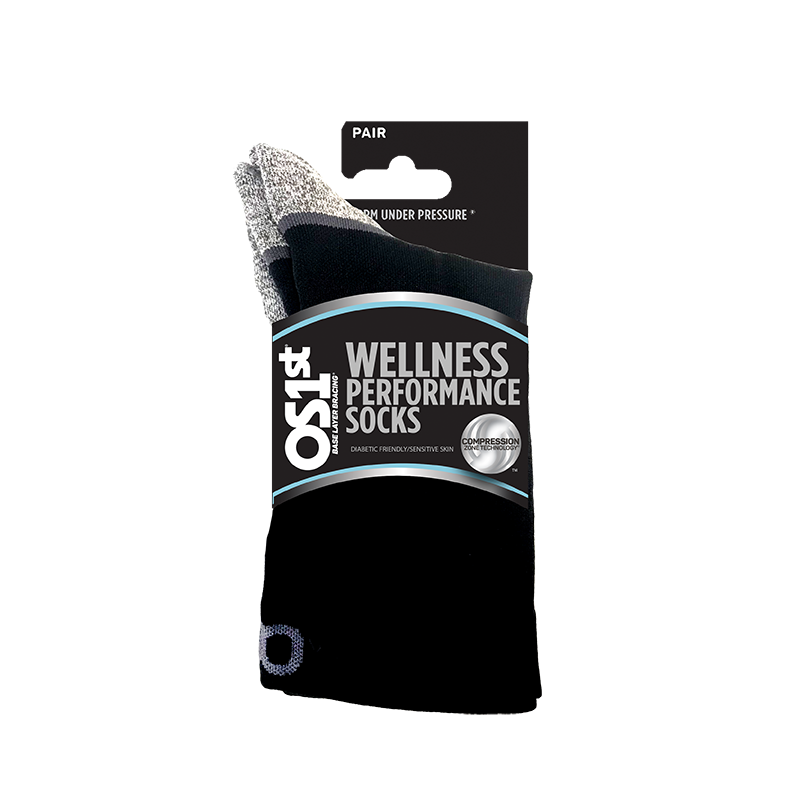 Wellness Performance Socks - Black