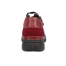 Load image into Gallery viewer, Peggy Wide Fit Women&#39;s Leather - Nubuck Mix Zip &amp; Lace Up Sport Style Casual Shoe
