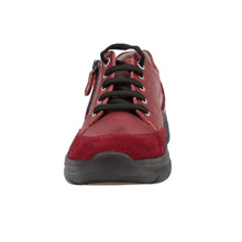 Load image into Gallery viewer, Peggy Wide Fit Women&#39;s Leather - Nubuck Mix Zip &amp; Lace Up Sport Style Casual Shoe
