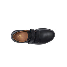 Load image into Gallery viewer, Peter Extra Wide Fit Men&#39;s Single Velcro Adjustable Fastening Leather Shoe
