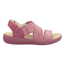 Load image into Gallery viewer, Sophia Standard to Wide Fit Women&#39;s Elasticated Cross Strap Flat Sport Style Sandal
