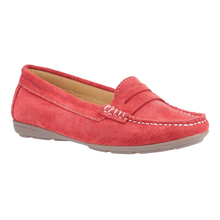 Load image into Gallery viewer, Margot Standard Fit Women&#39;s Suede Flat Loafer
