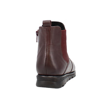 Load image into Gallery viewer, Renee22 Wide Fit Women&#39;s Leather Easy Slip On Inner Zip Fastening Ankle Boot
