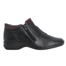 Load image into Gallery viewer, Salen22 Standard Fit Women&#39;s Leather Zip Fastening Ankle Boot
